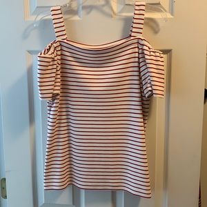 Ann Taylor Off Shoulder Shirt